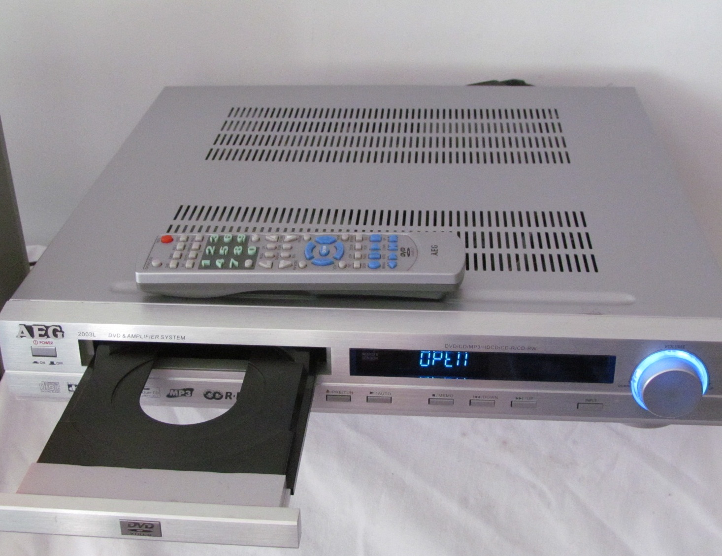 DVD Heimkino System 2003L von AEG inkl. Anleit. + FB inkl. Tuner